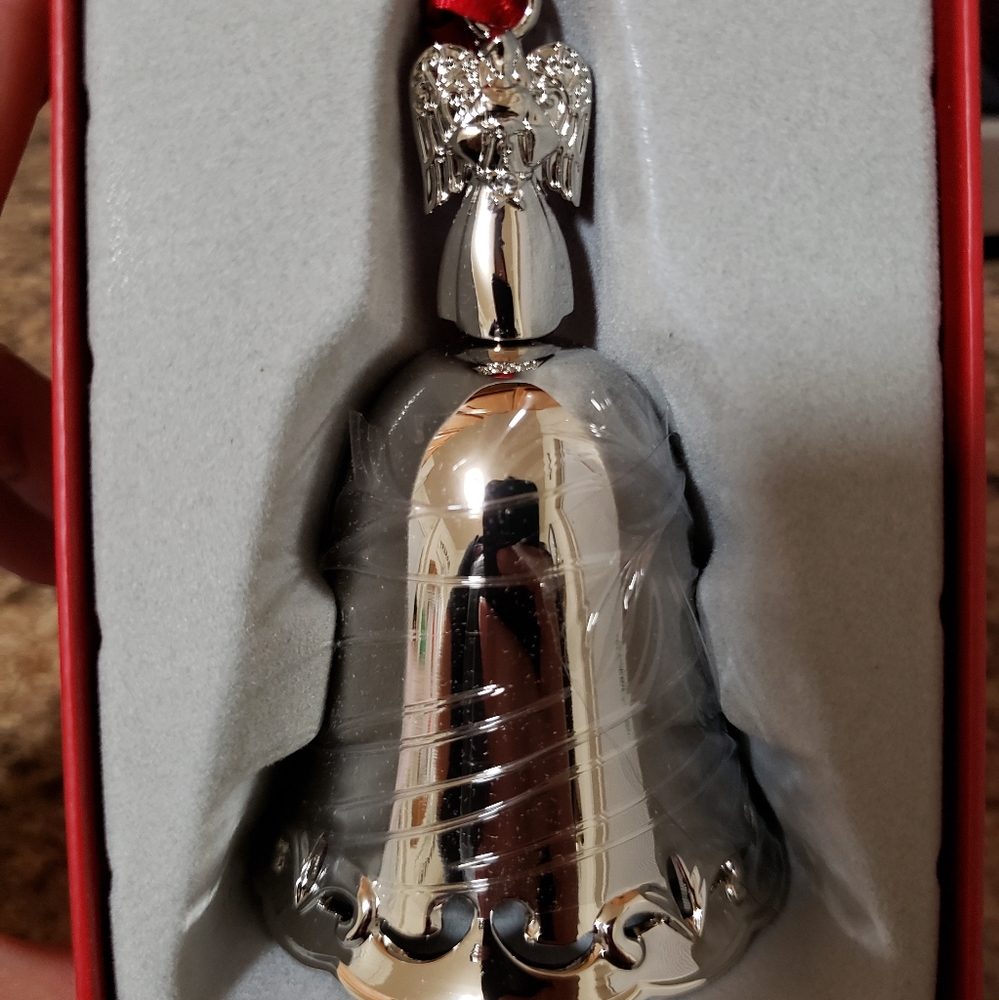 Angel bell ornament